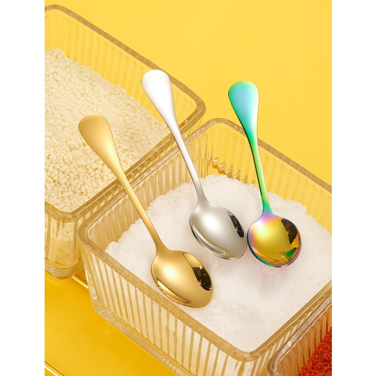 Thìa canh mini bằng thép không gỉ 304
