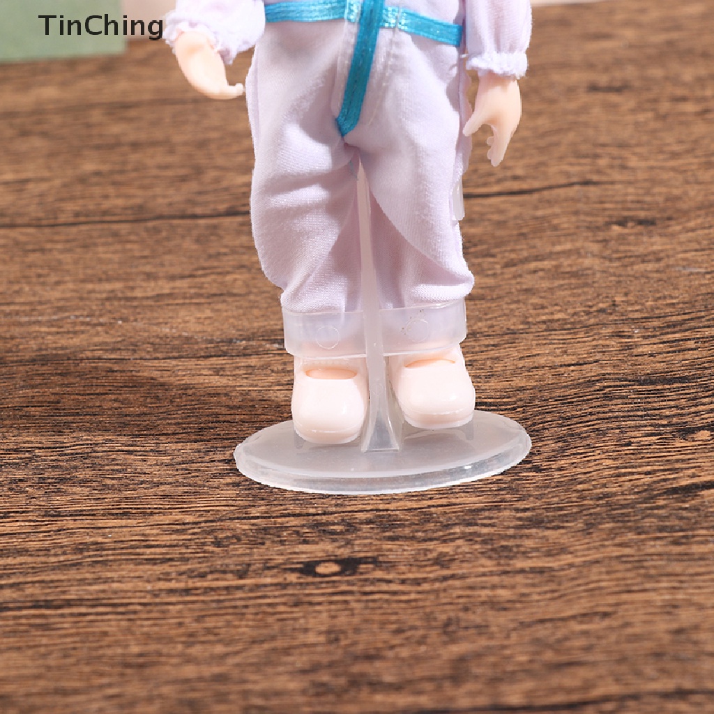 Bộ Đồ Bảo Vệ Y Tá / Bác Sĩ / Y Tá Màu Trắng Xinh Xắn Kích Thước 17cm Cho Búp Bê