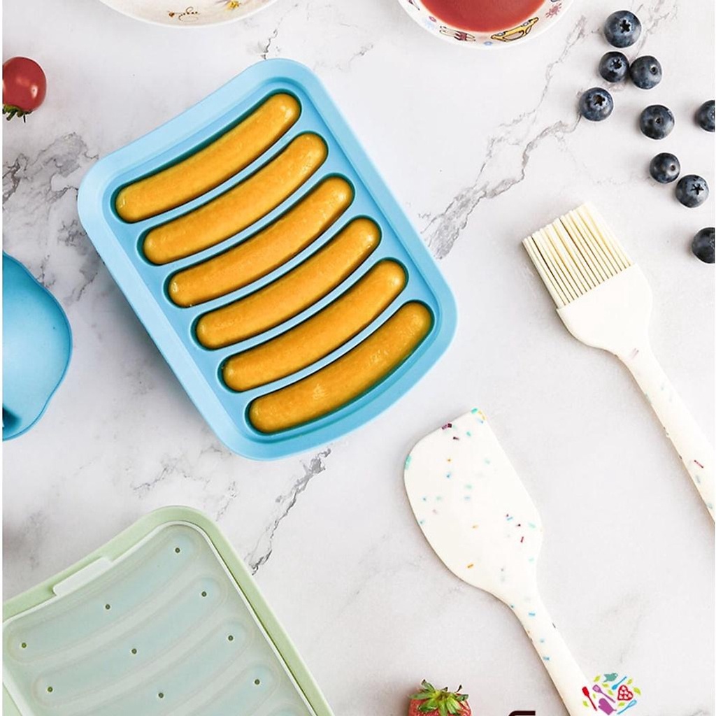 Khuôn làm xúc xích cho bé ăn dặm