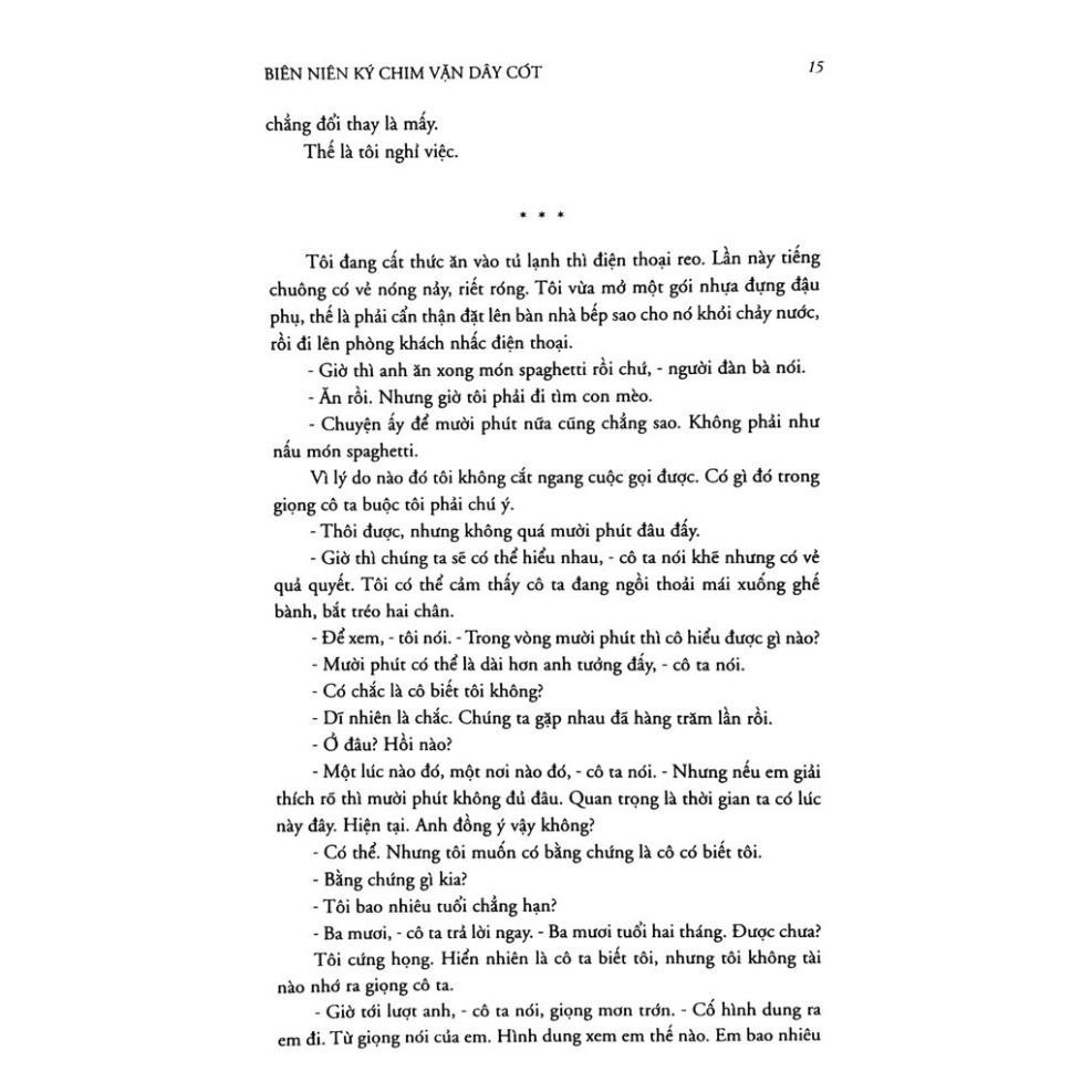 Sách - Biên Niên Ký Chim Vặn Dây Cót (Tái Bản 2020) [Nhã Nam]