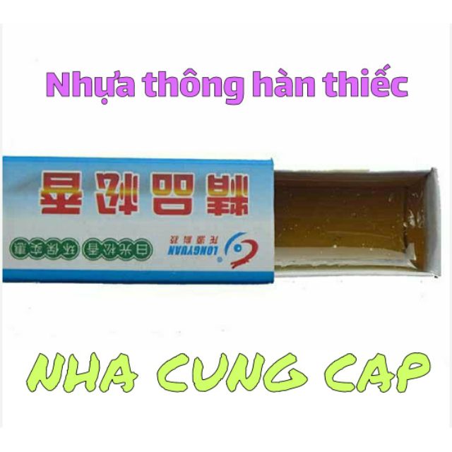 NHỰA THÔNG HÀN THIẾC HỘP