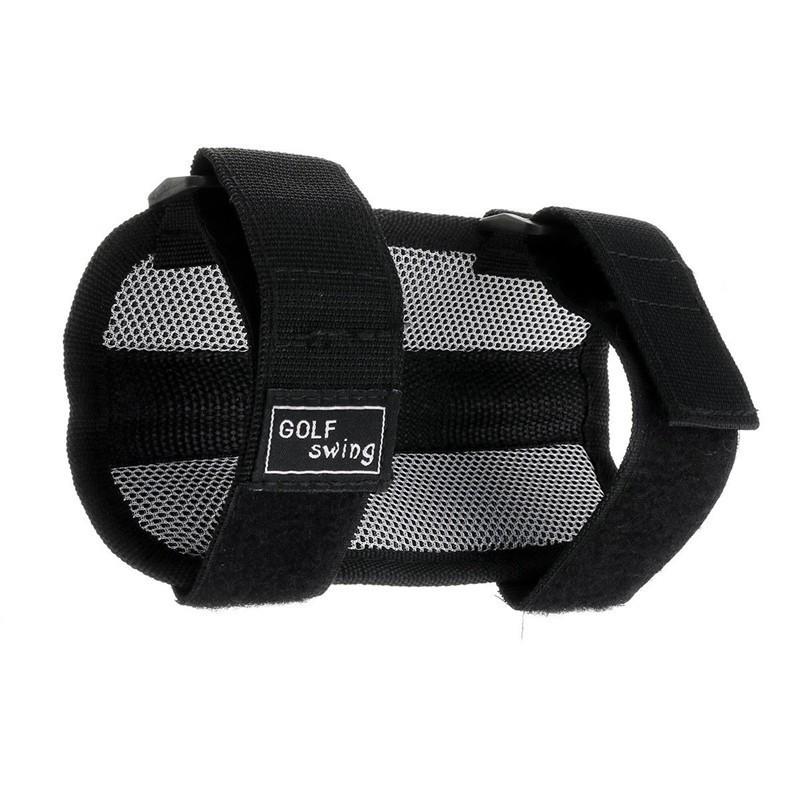 Đai Cố Định Khuỷu Tay Bằng Nylon Màu Đen Chuyên Dụng Cho Luyện Tập Đánh Golf