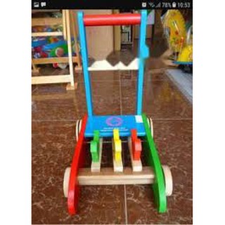 [Trợ giá] Xe Tập Đi Bằng Gỗ Cho Bé (tập đi 3 con chim)