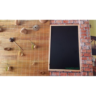 Bảng đen, khung gỗ tự nhiên