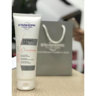 Sữa tắm không xà phòng trị viêm nang lông Stanhome Dermo Gel 250ml