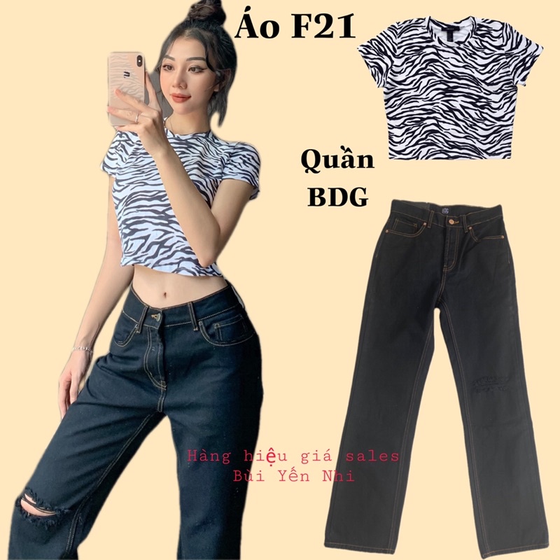 Quần jeans ống suông BDG