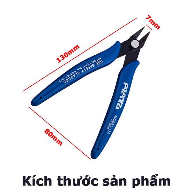 Kìm cắt chân linh kiện PLATO 170
