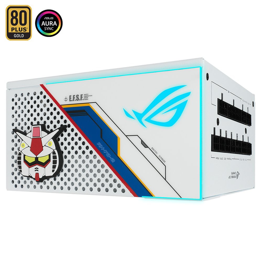 Nguồn ASUS ROG Strix 850W GUNDAM Edition 80 Plus Gold Full Modular - Hàng Chính Hãng