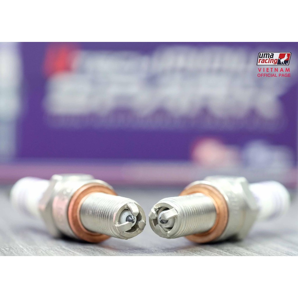 Bugi UMA Racing UTechIRIDIUM SPARK (BUZI chân dài) CHÍNH HÃNG