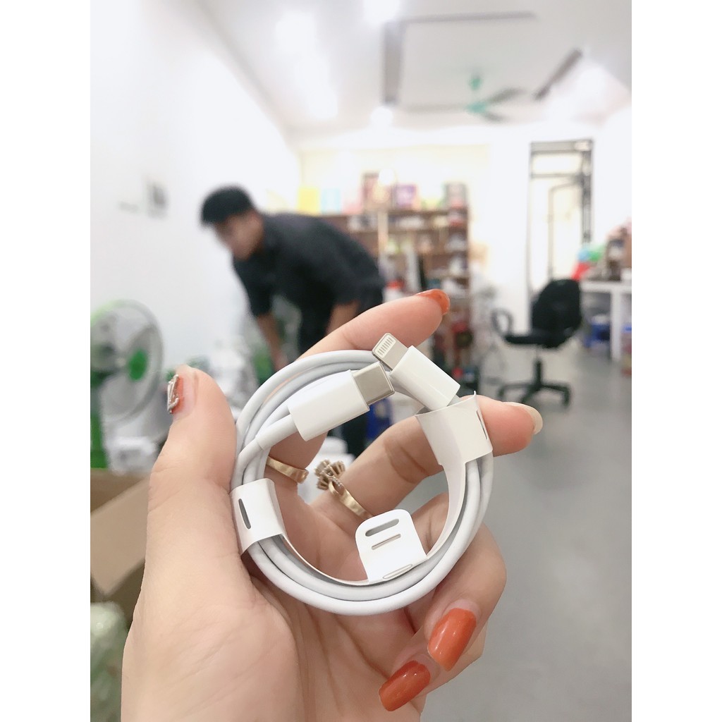 Cáp Sạc Iphone Zin + Củ Sạc Iphone Hỗ Trợ Sạc Nhanh 18w USB-C Lightning cho Iphone 6/7/8/6plus/7plus/8plus/X/XR/XsMax | BigBuy360 - bigbuy360.vn