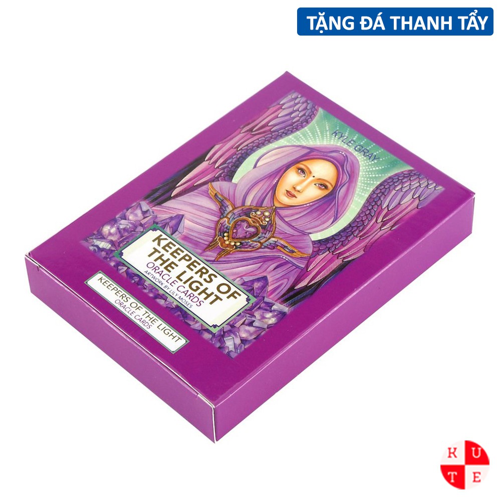 Bài Oracle Keepers Of The Light 45 Lá Bài Tặng File Tiếng Anh Và Đá Thanh Tẩy C7