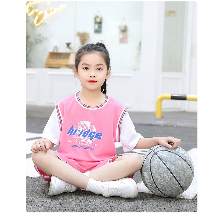 Bộ Đồ Thể Thao 2 Món Tay Ngắn Thời Trang Mùa Hè Cho Các Bé Từ 3Y 5Y 14 Tuổi