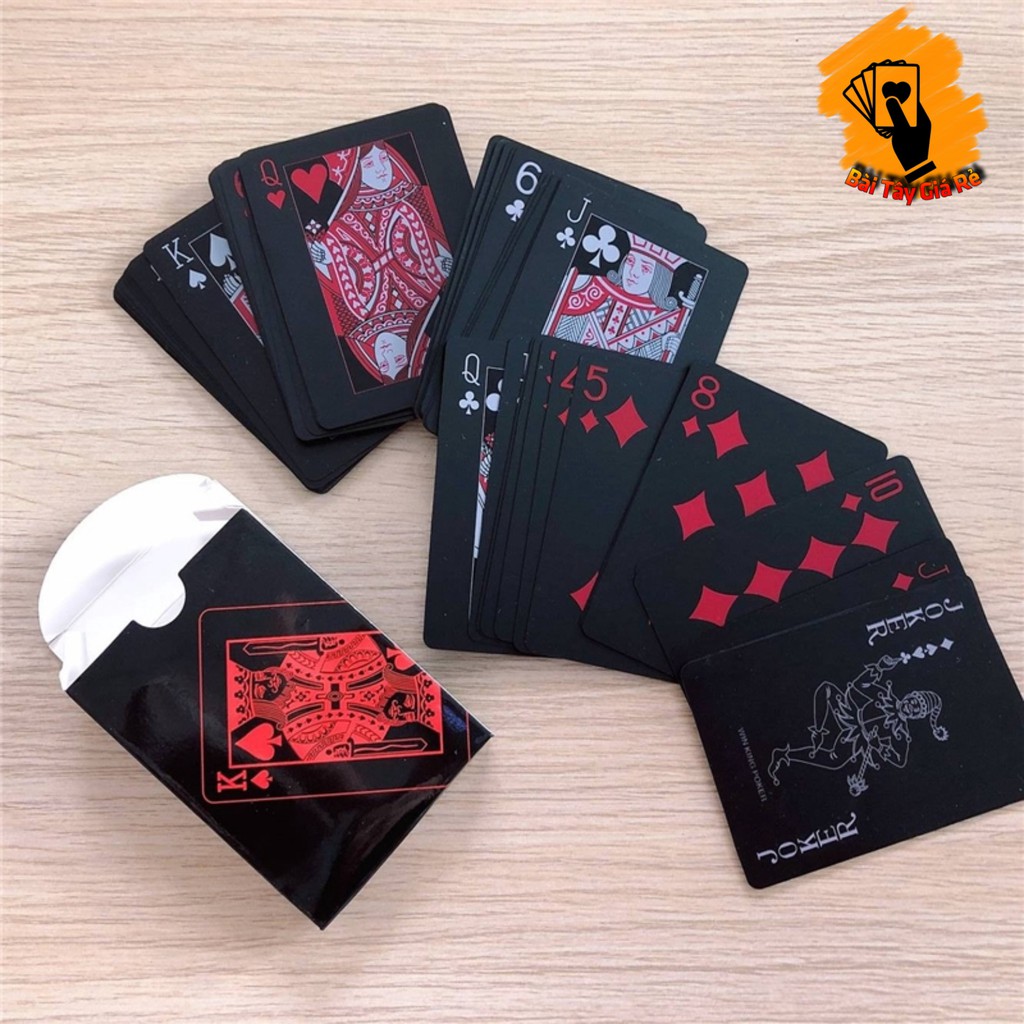 Plastic Poker Deck - Bài nhựa cao cấp chống nước