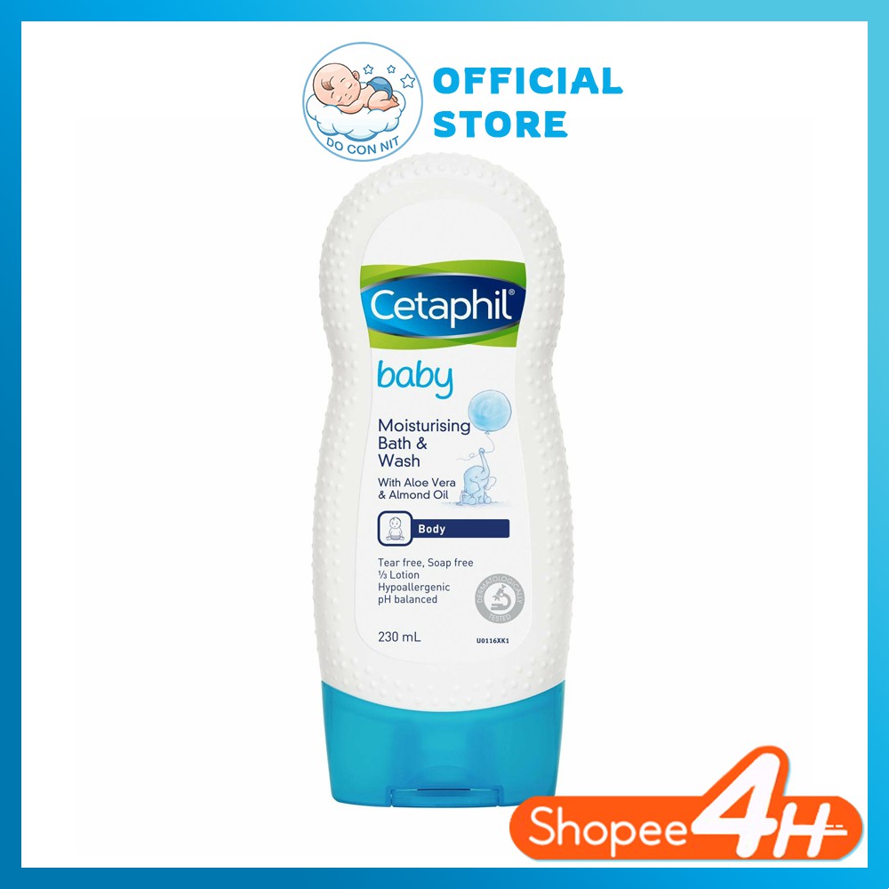 Sữa Tắm Gội Cetaphil Organic Calendula 230ml