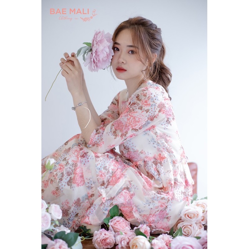 SAKURA DRESS - Váy hoa dáng dài | BigBuy360 - bigbuy360.vn