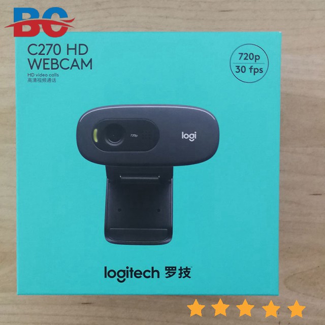 Webcam Logitech C270 hàng chính hãng bảo hành 12 tháng