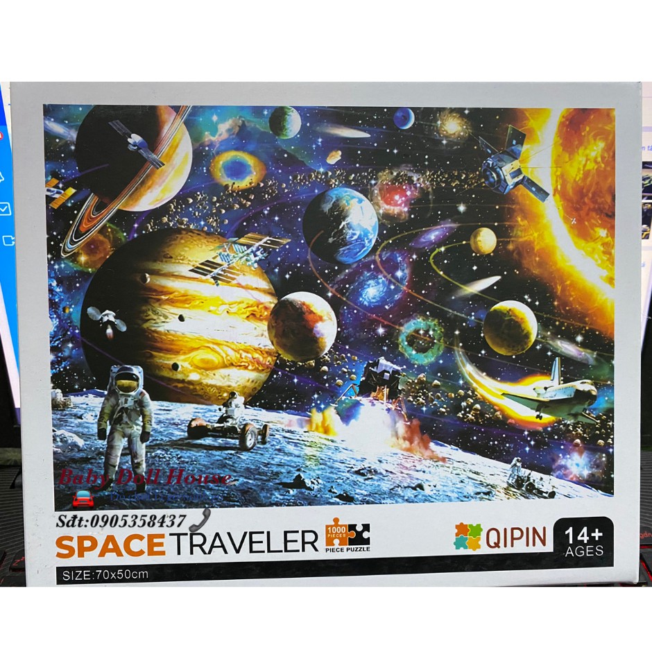 Tranh ghép hình 1000 mảnh nhiều mẫu