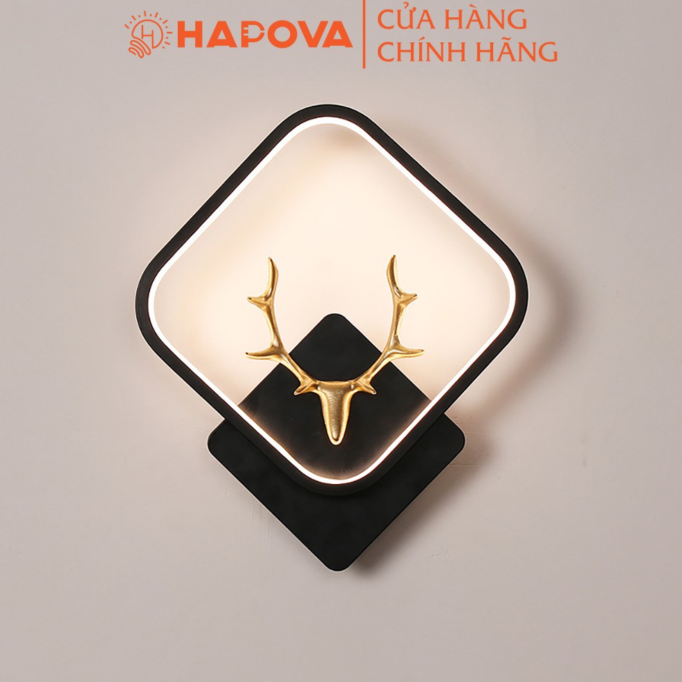Đèn treo tường, đèn gắn tường HAPOVA sừng hươu DGT 2055