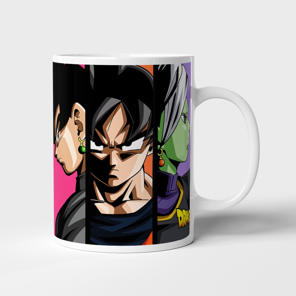 Cốc uống nước Anime, ly in hình DRAGON BALL SUPER - Mẫu 2. Nhận in theo yêu cầu