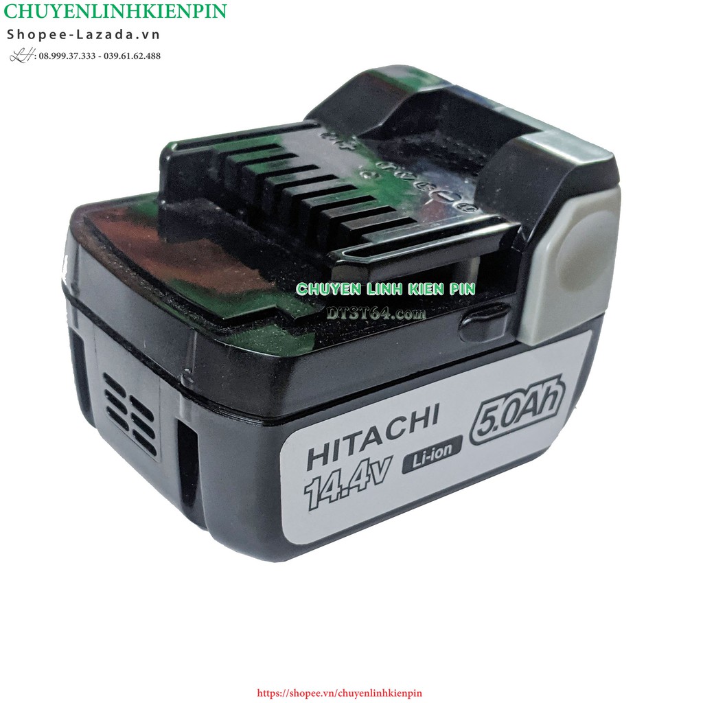 Vỏ, mạch pin Hitachi 14.4 V zin, nhận sạc zin ( BL64_133 )