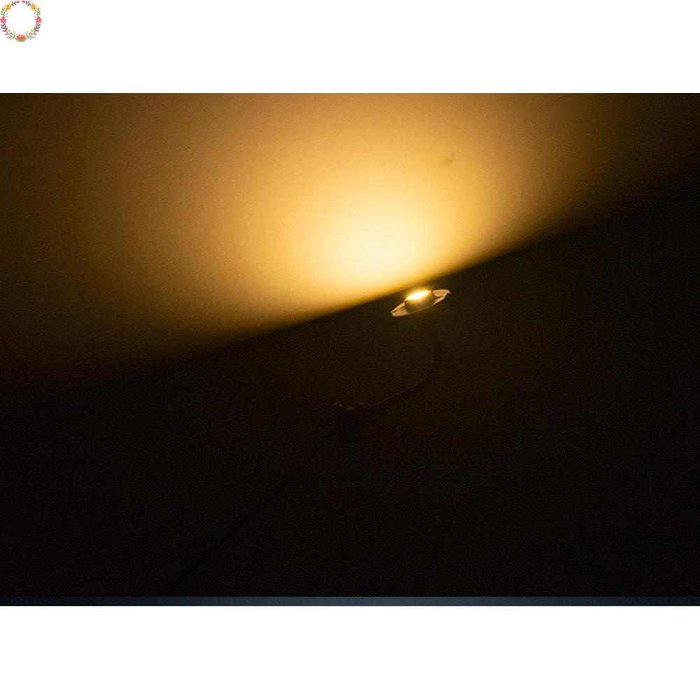 [Cảnh] 10 Mẫu Bàn Cát Trang Trí Đèn Tường LED Một Đường Ánh Sáng Trắng Ấm Màu Xanh Lá Cây 1:87