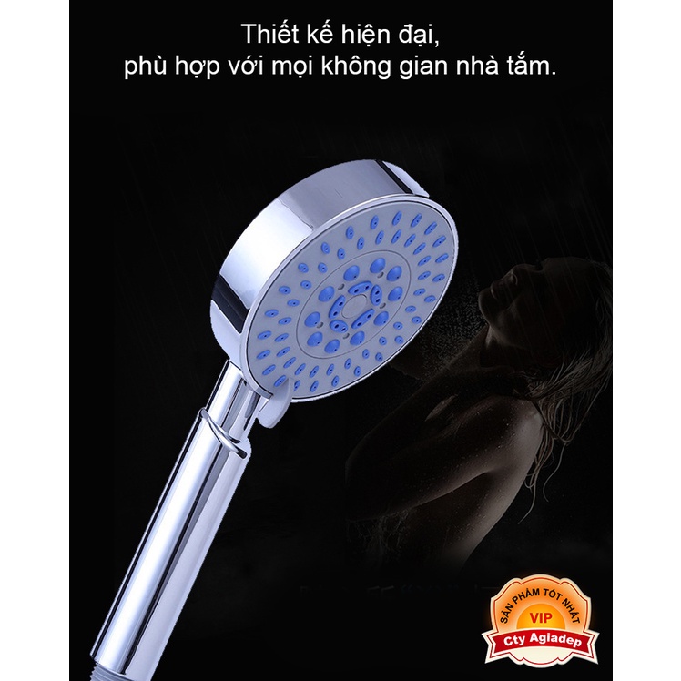 Bát Sen tắm nóng lạnh tăng áp 3 chế độ + Giá đỡ + Dây sen Đóng Vỉ xịn sò GIÁ BUÔN