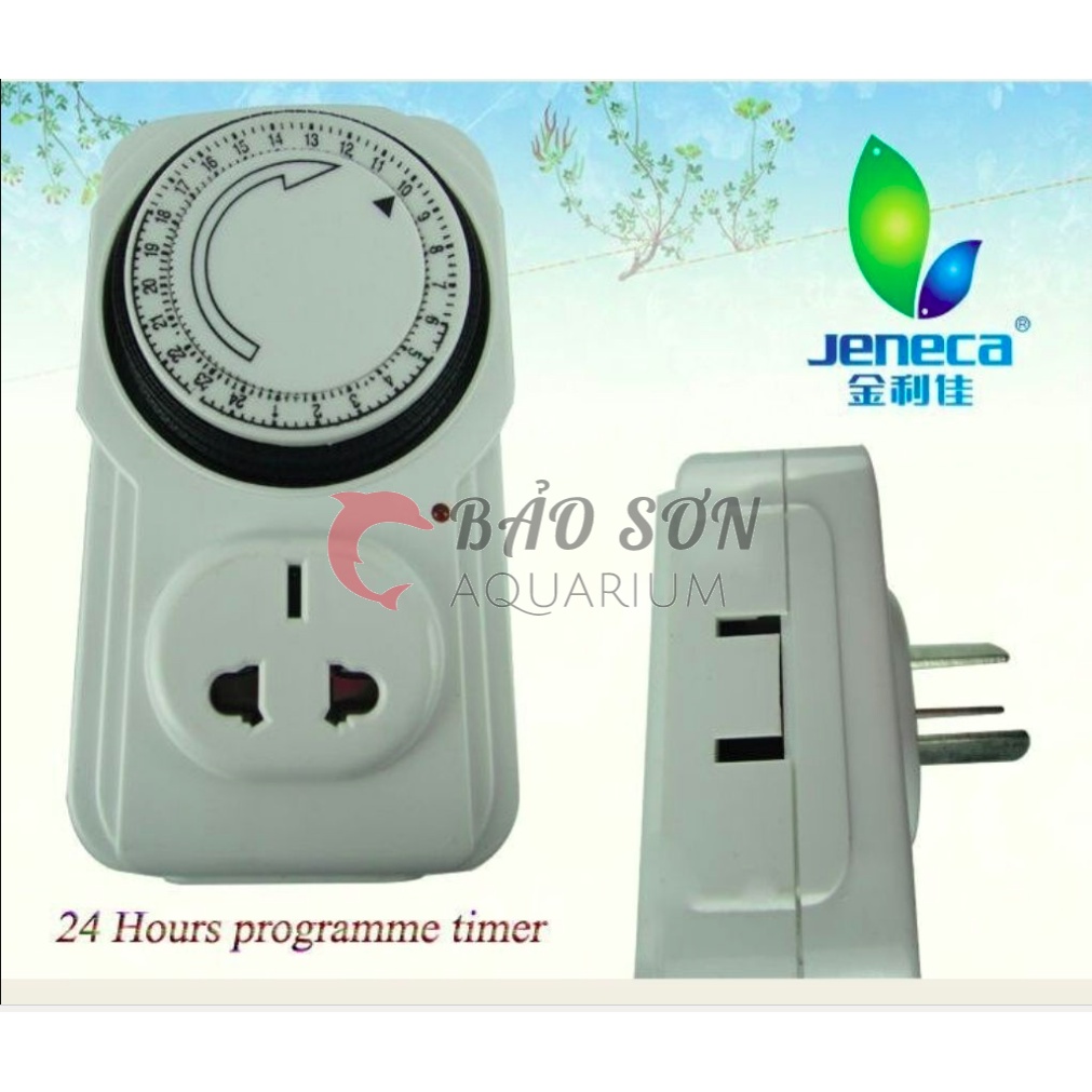 Timer hẹn giờ bể cá của Top-Aqua/Up-Aqua  - Hẹn giờ cơ tự động bặt tắt nguồn điện