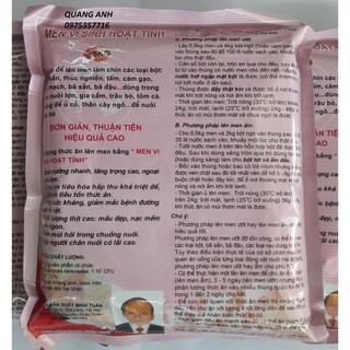 Men vi sinh hoạt tính dùng ủ thức ăn chăn nuôi NN1 - Men ủ thức ăn gói 500g