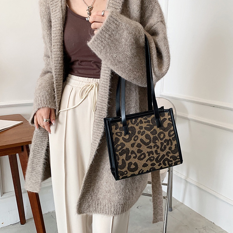 IELGY Túi tote Đeo Vai Cầm Tay In Họa Tiết Thời Trang Cho Nữ