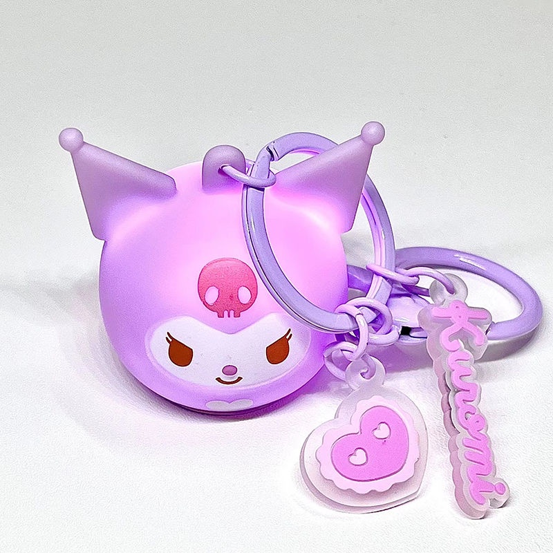Móc Khóa Dạ Quang Hình Kuromi Sanrio