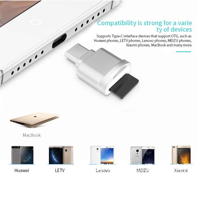 Dây cáp OTG chuyển đổi USB 3.1 loại C dành cho điện thoại Android