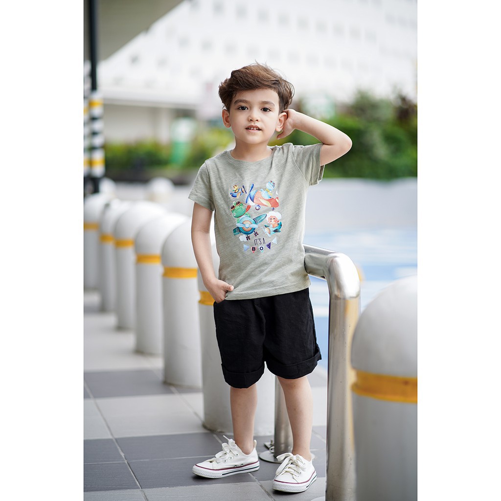 COMBO 03 Áo phông trẻ em cao cấp nhất 100% cotton tiêu chuẩn VNXK với mẫu mã đa dạng - TIỆM NHÀ SÓC BƠ