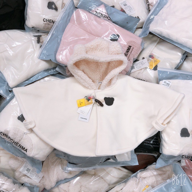 áo dạ cape lót lông