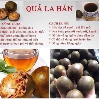 QUẢ LA HÁN [ THANH NHIỆT GIẢI ĐỘC ] 1Kg