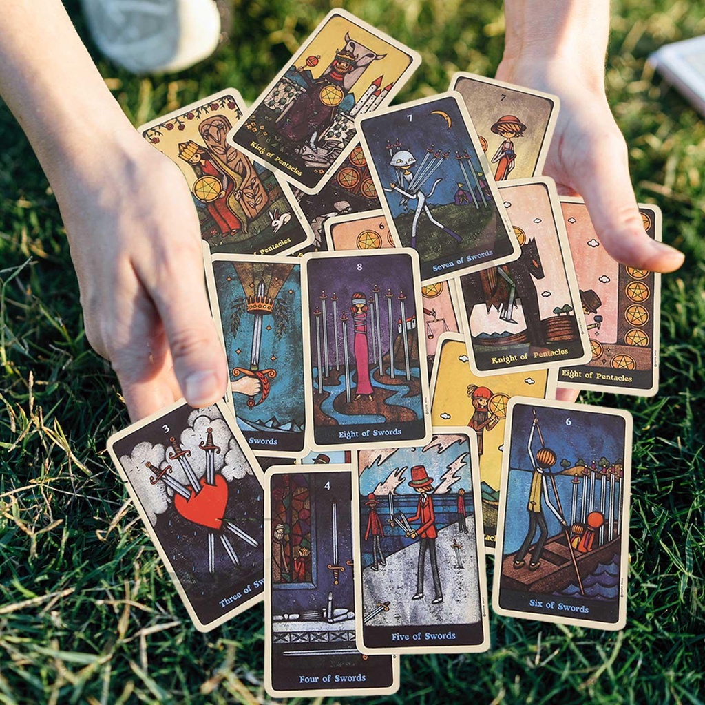 Bài tarot phiên bản tiếng anh độc đáo