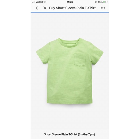 Áo phông chính hãng next