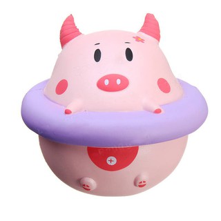  Chính hãng Mimimomo - Squishy Phao heo khổng lồ (PHAO TÍM)(16x16cm) | squishygiare698  VTIỆN LỢI