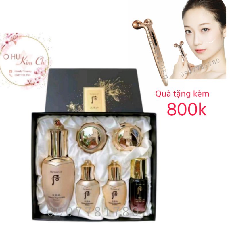 set tinh chất tái sinh da cao cấp WHOO ULTIMATE REGENERATIVE ESSENCE