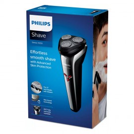 Máy cạo râu khô & ướt du lịch Philips S1103/02, an toàn cho da, bảo hành 2 năm | Hàng chính hãng