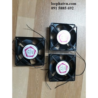 Combo 3 quạt tản nhiệt 220V, phụ kiện máy ấp trứng (quạt tản nhiệt máy ấp trứng) quạt 220V 12 x 12 cm 3Q220V