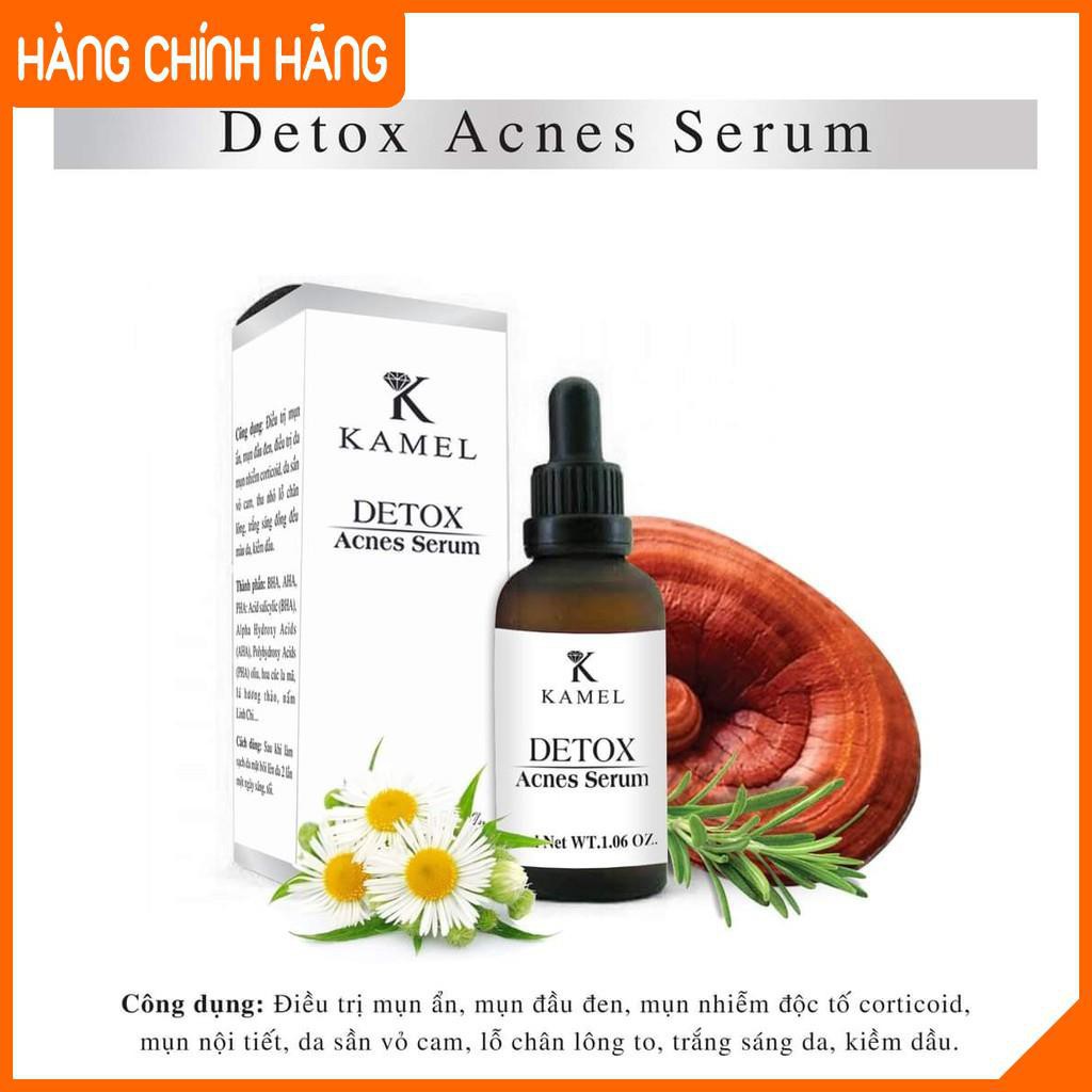 [Sẵn hàng] Detox Acnes Serum - Serum loại bỏ mụn Kamel 10ml