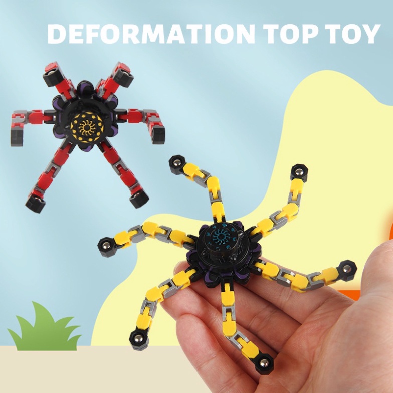 Con quay đồ chơi Fidget Spinner DIY giúp giảm stress