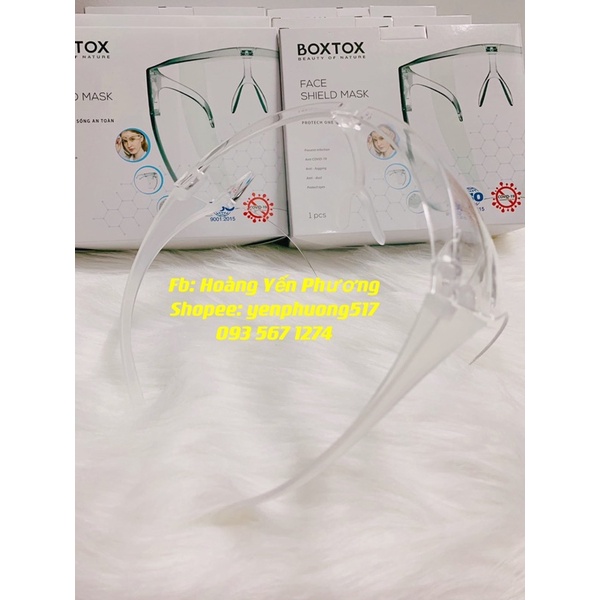 KÍNH BOXTOX (FACESHIELD) CHỐNG GIỌT BẮN CAO CẤP HÀNG CHÍNH HÃNG KHÔNG ẢNH HƯỞNG THỊ LỰC | BigBuy360 - bigbuy360.vn
