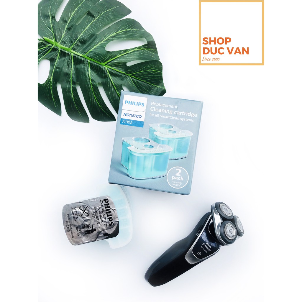 BÌNH NƯỚC RỬA MÁY CẠO RÂU PHILIPS NORELCO CLEANING CARTRIDGE