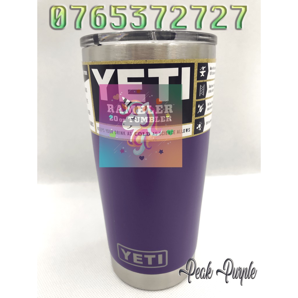 Ly giữ nhiệt Yeti xuất dư 20 Oz - 600 ml