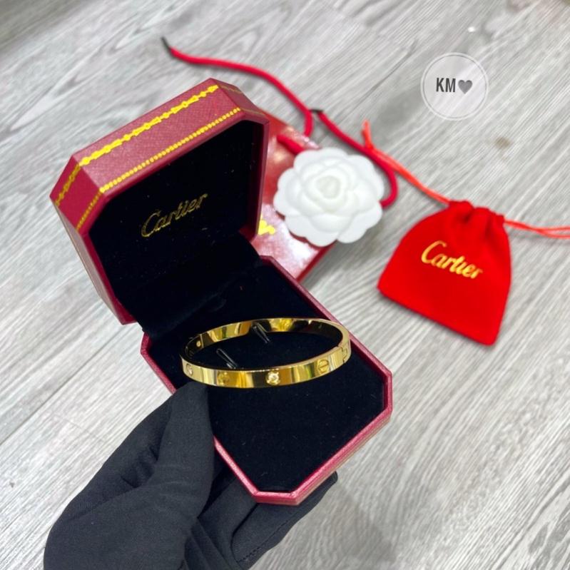 Vòng tay catier titan cao cấp vòng tay nữ - Phụ kiện trang sức Hari korea accessories