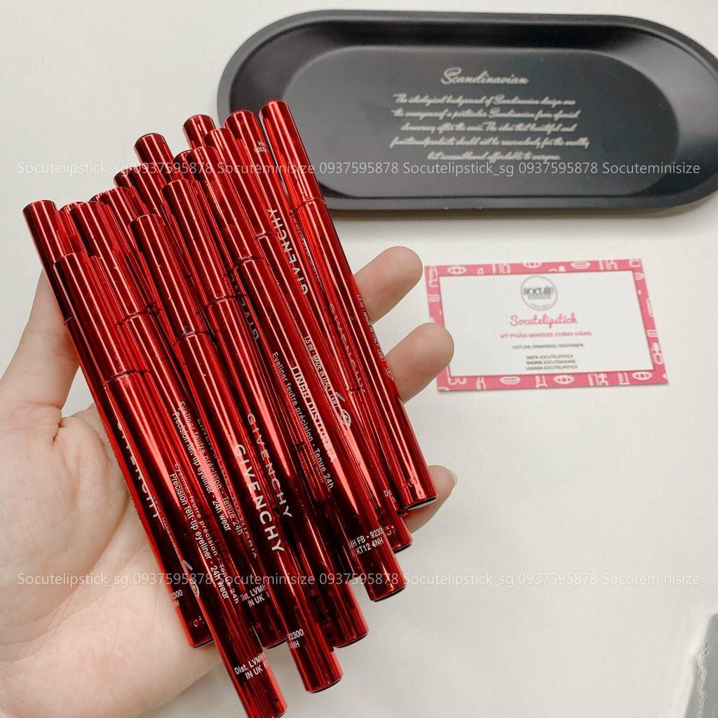 (Unbox) Kẻ mắt Givenchy Disturbia Precision Felt Tip Eyeliner