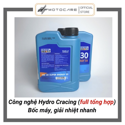 Nhớt xe tay ga Gesel Heinz 5W30 1L Full tổng hợp nhập khẩu ĐỨC