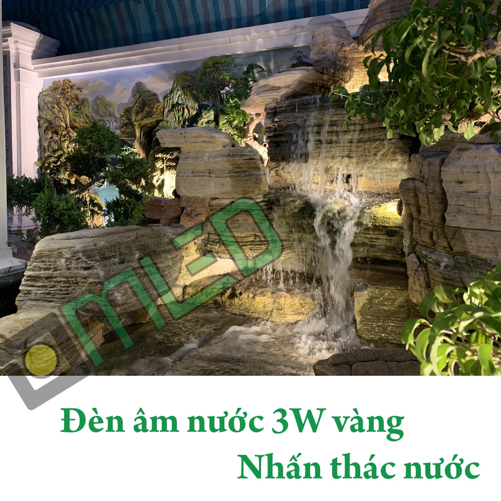 Đèn Led Âm Nước Chiếu Hồ Cá Koi - Điện Áp 12V và 24V - Chống Nước Ip 68 - Đủ Công Suất Ánh Sáng