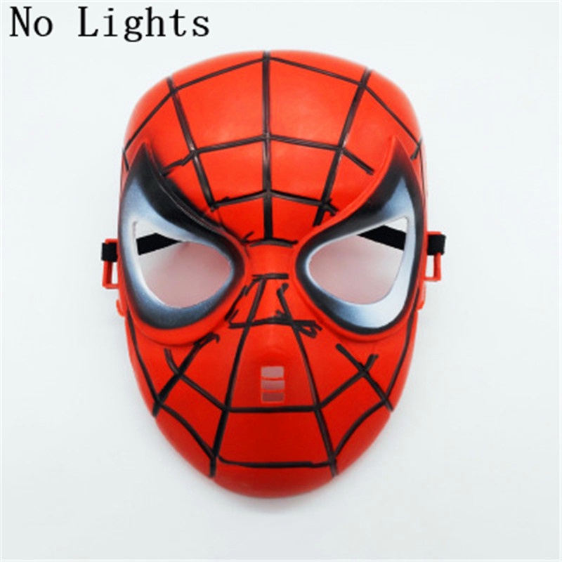 Mặt Nạ Hóa Trang Nhân Vật Avengers Hulk Iron Man Captain America Bằng Pvc Cho Bé